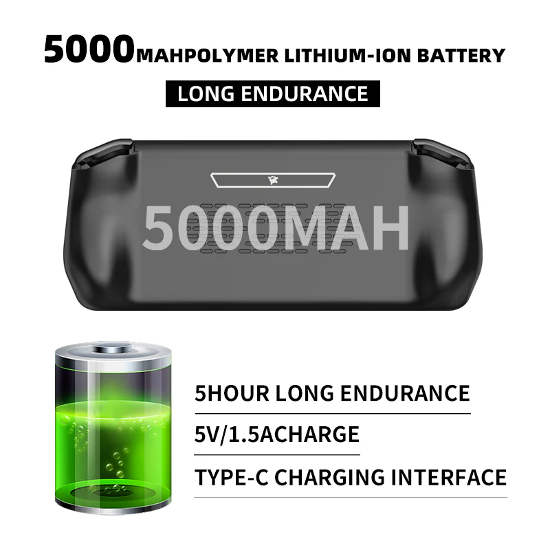 POWKIDDY X28 Handheld Game Console Android 11, T618 - Image 8