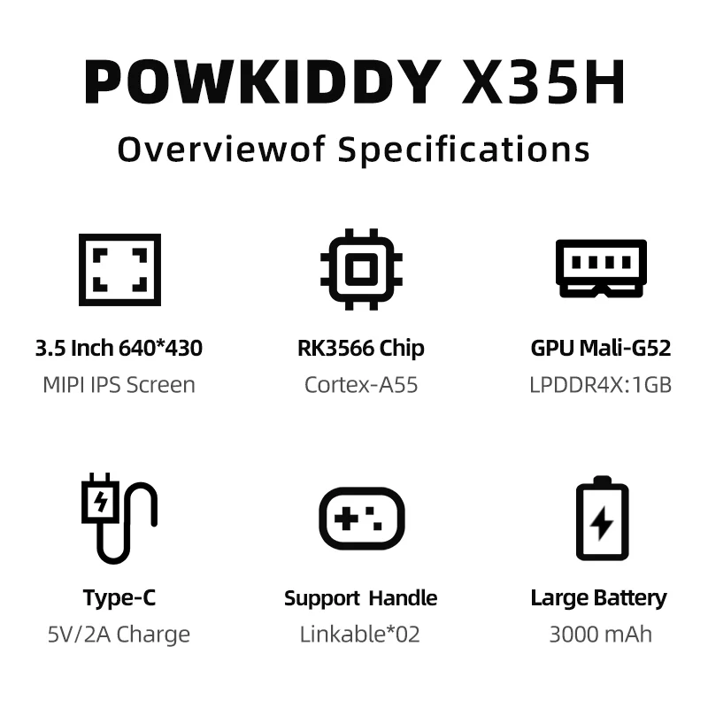 POWKIDDY X35H Handheld Game Console - Image 3