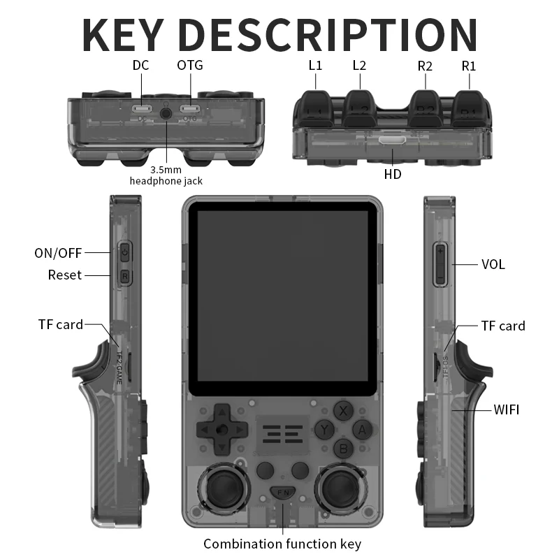 POWKIDDY RGB20SX Handheld Game Console - Image 8